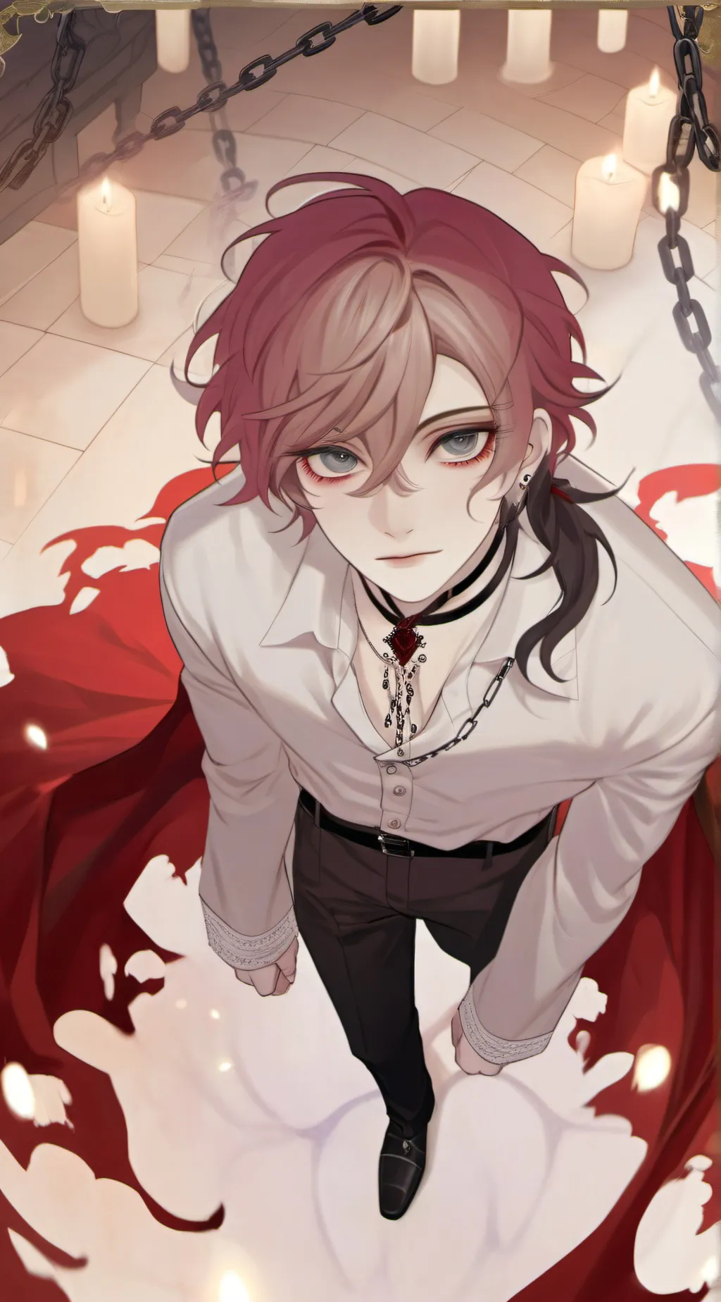 ai character: ★vintage boy🌷🍨🍁★ background