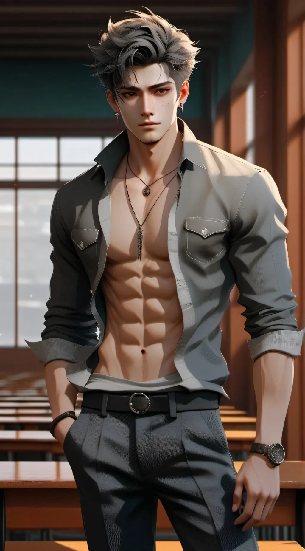 ai character: Tyler background