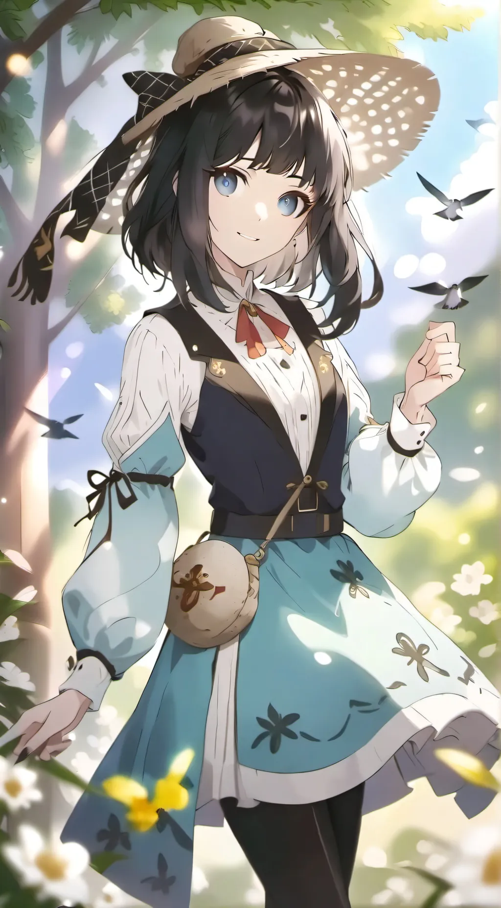 ai character: mirely background