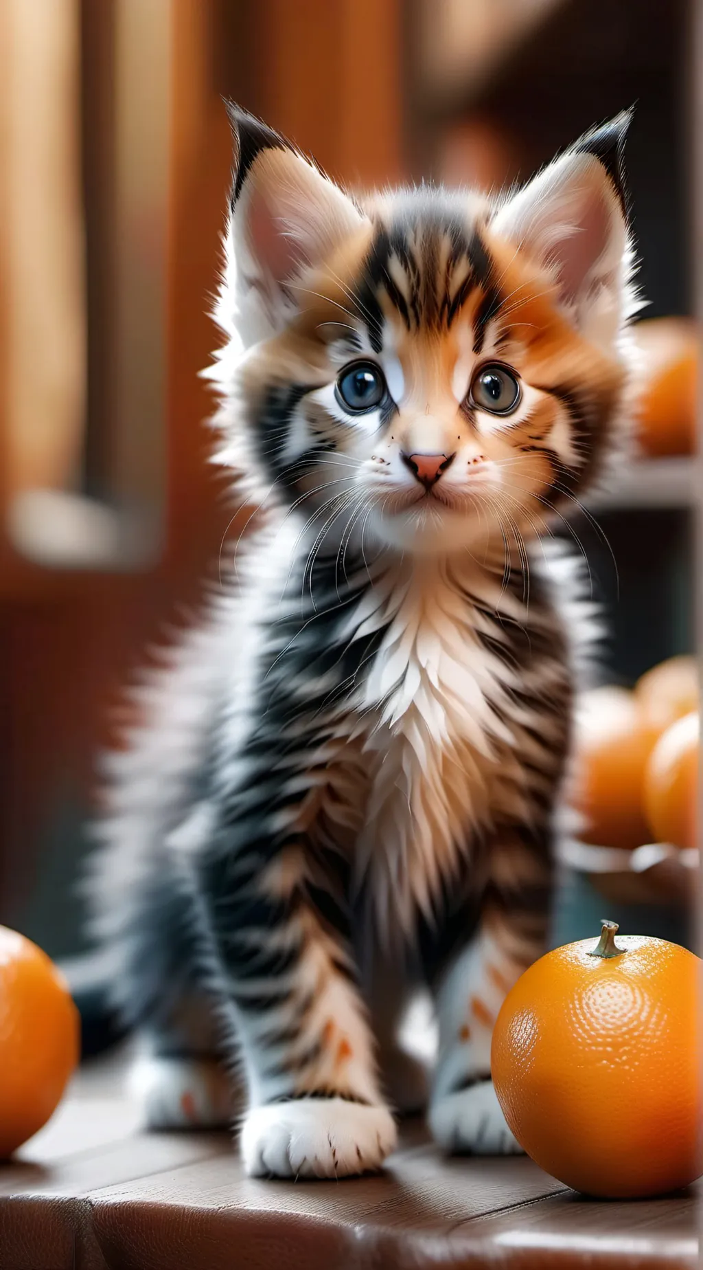 ai character: Pumpkin background