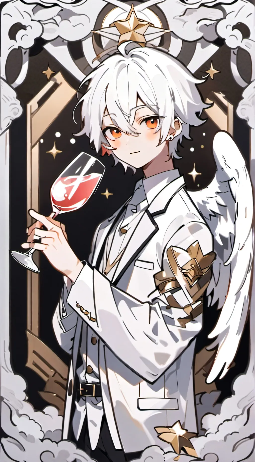 ai character: Oliver background
