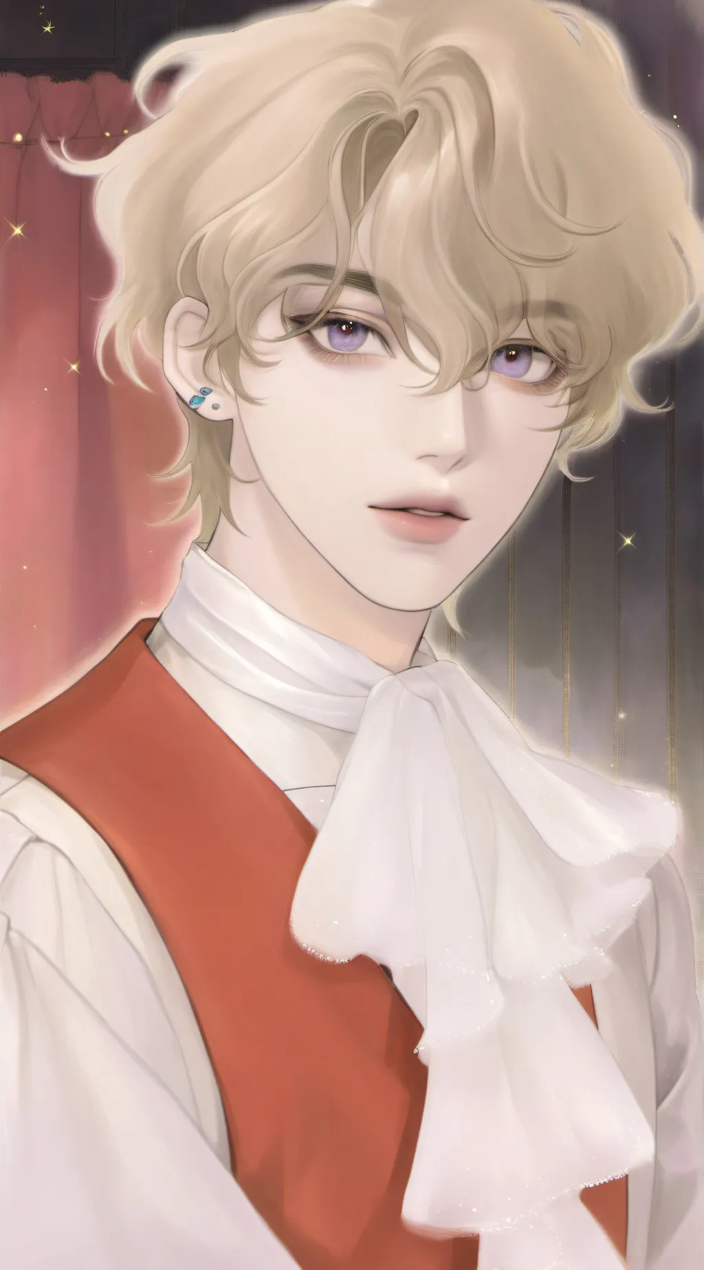 ai character: Alric Silkton background