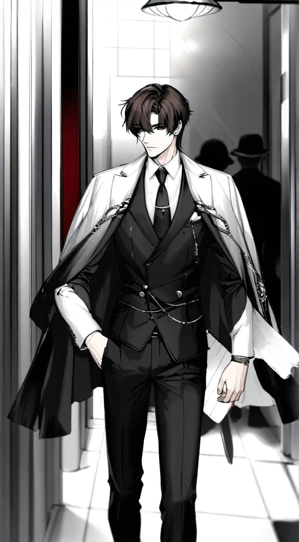 ai character: tyle background