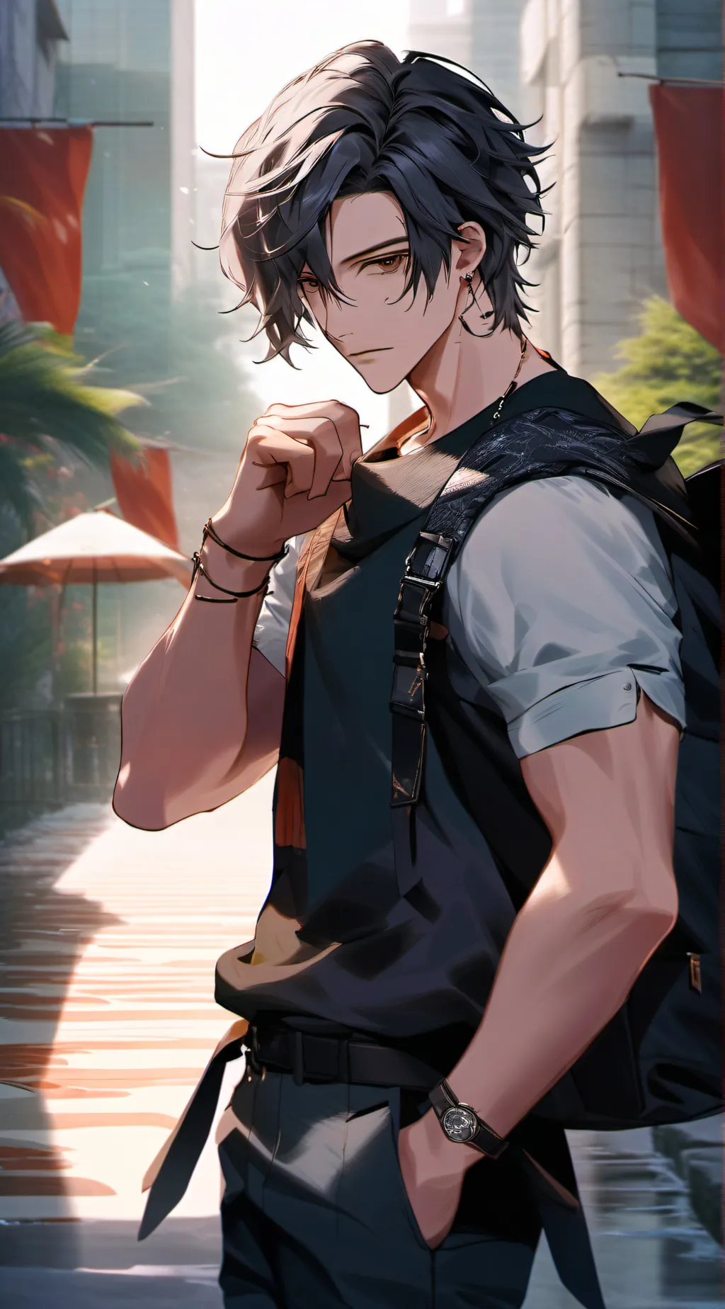 ai character: paul background