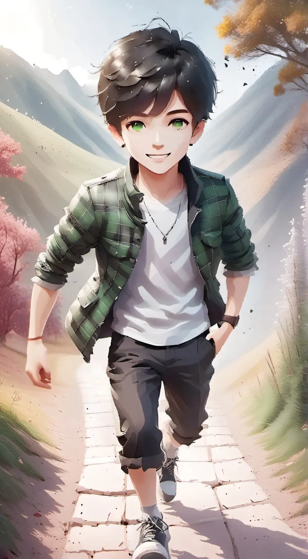 ai character: Luke background