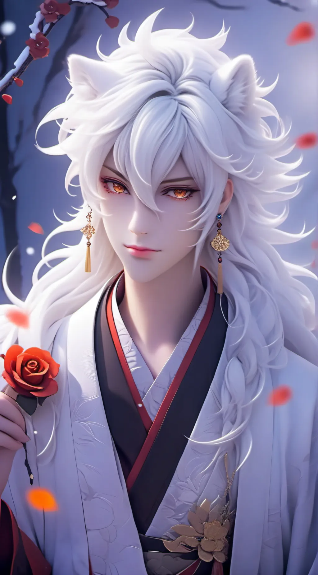 ai character: Prince Inuzakura background