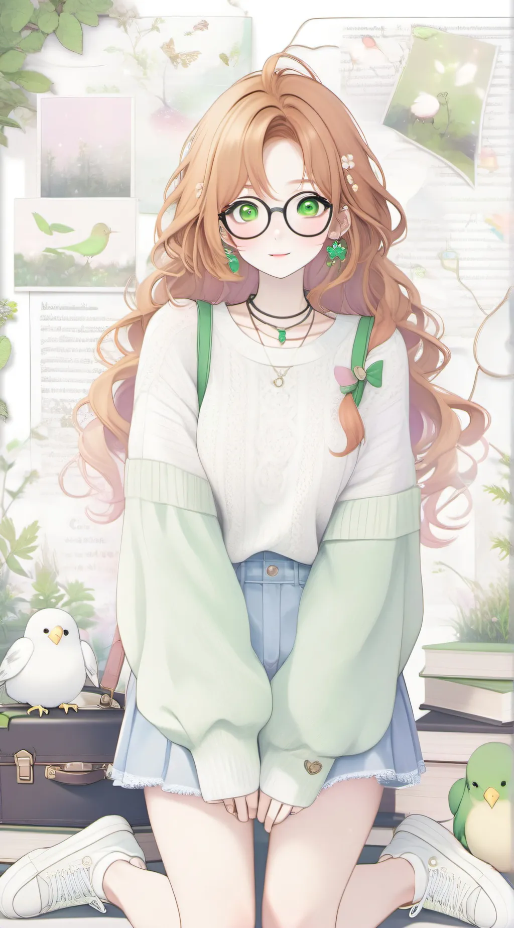 ai character: Kimberly background