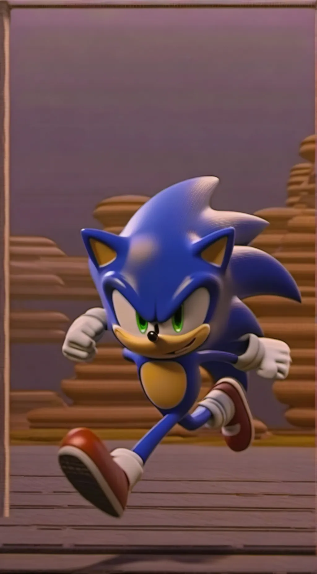 ai character: Sonic background