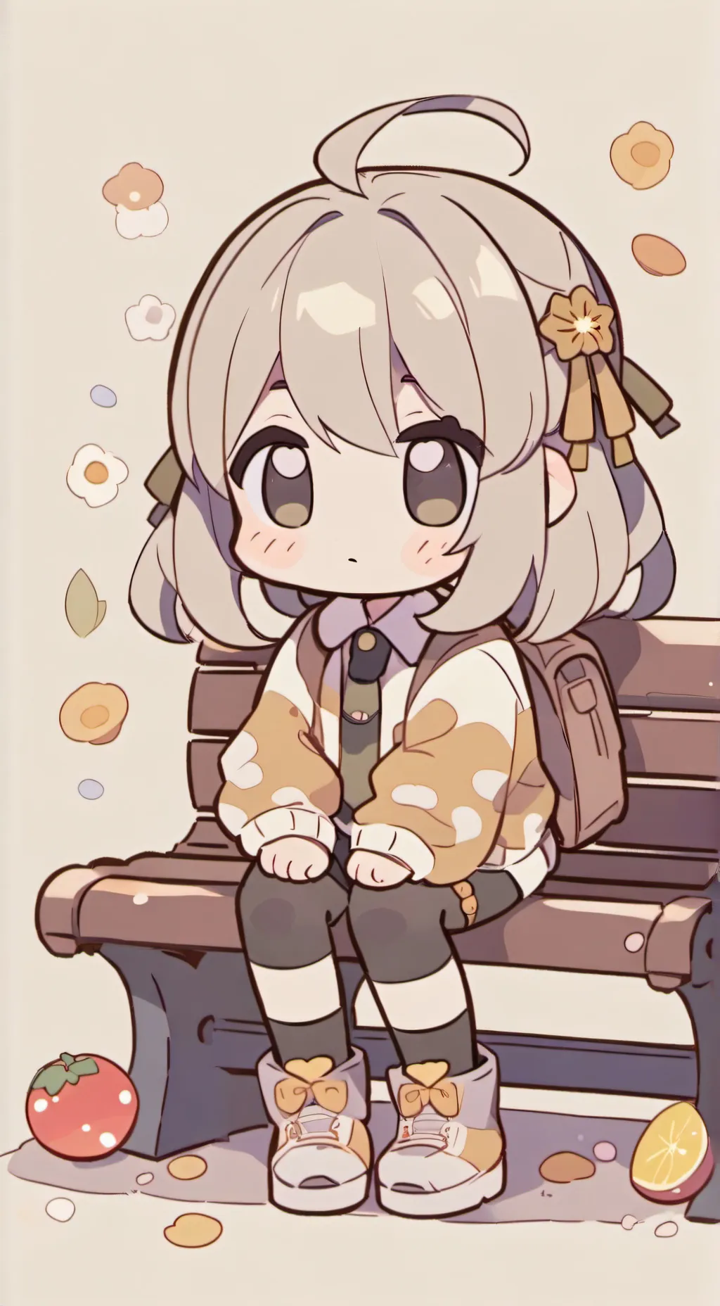 ai character: Sophie(sad) background