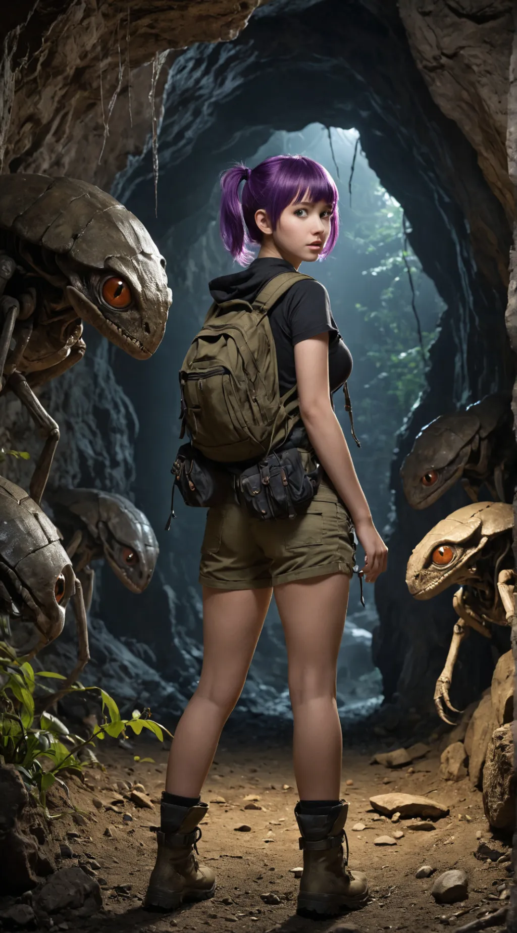 ai character: Lily Lochart background