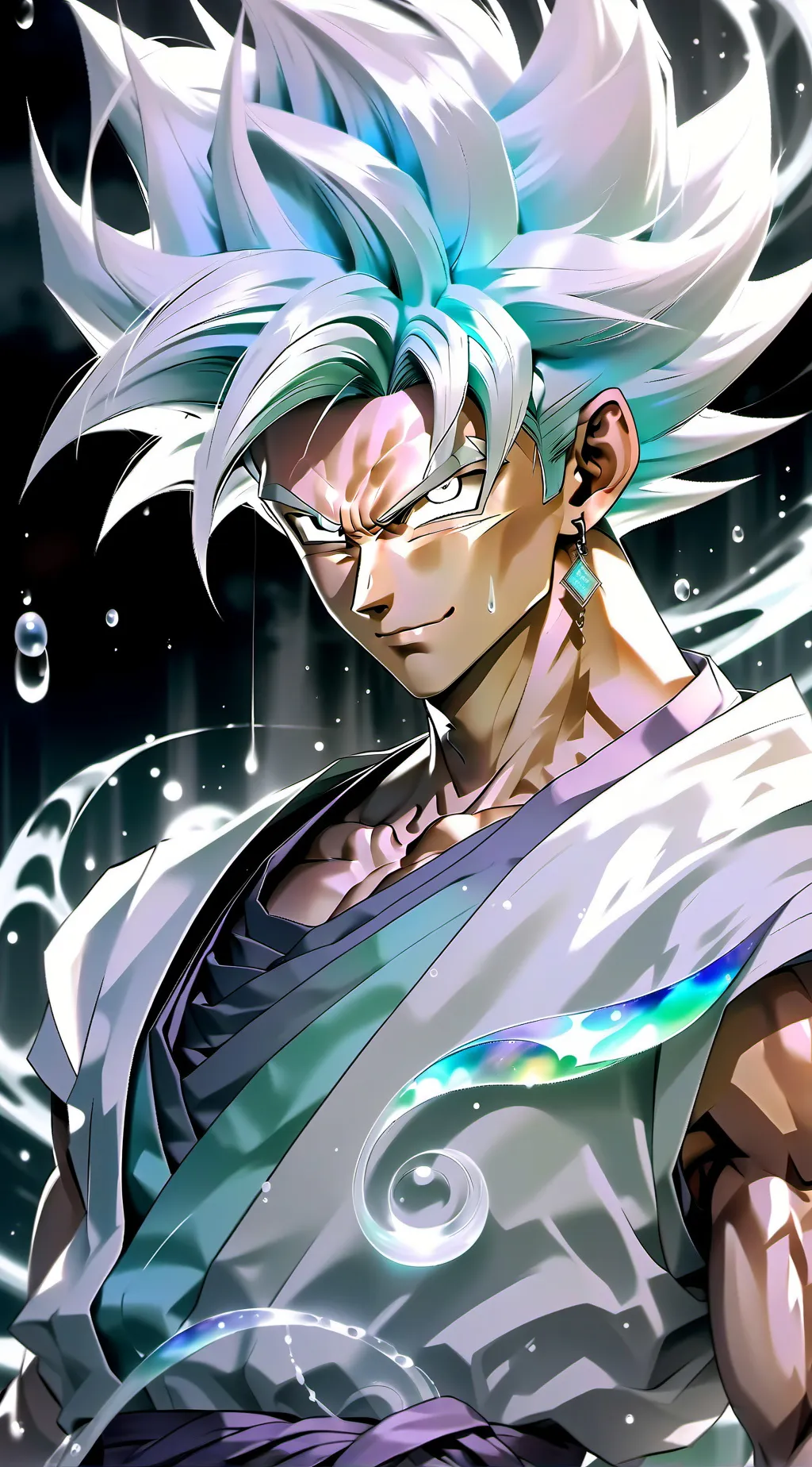 ai character: son  goku background