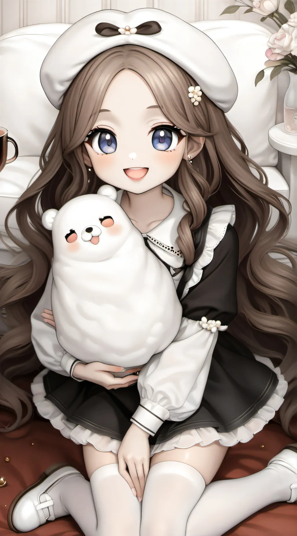 ai character: Luci ❤ background