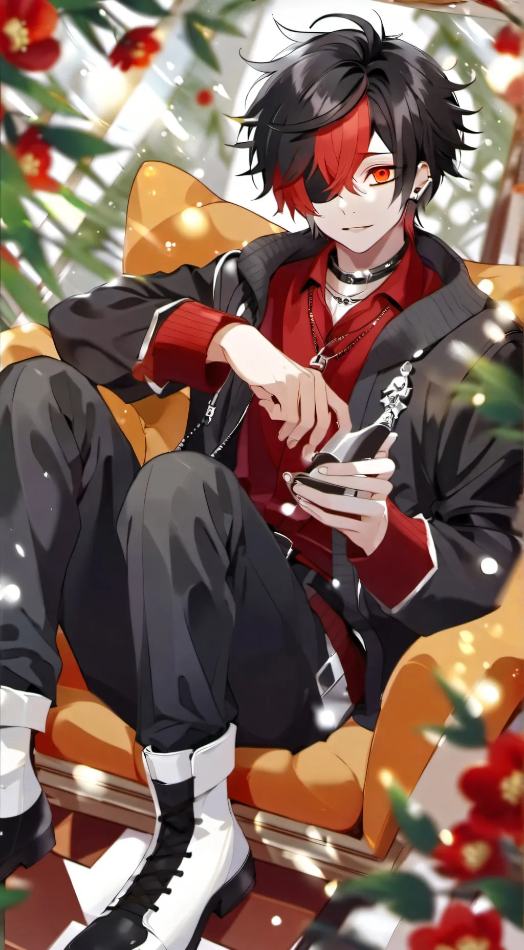 ai character: Mark × Micheal!  background