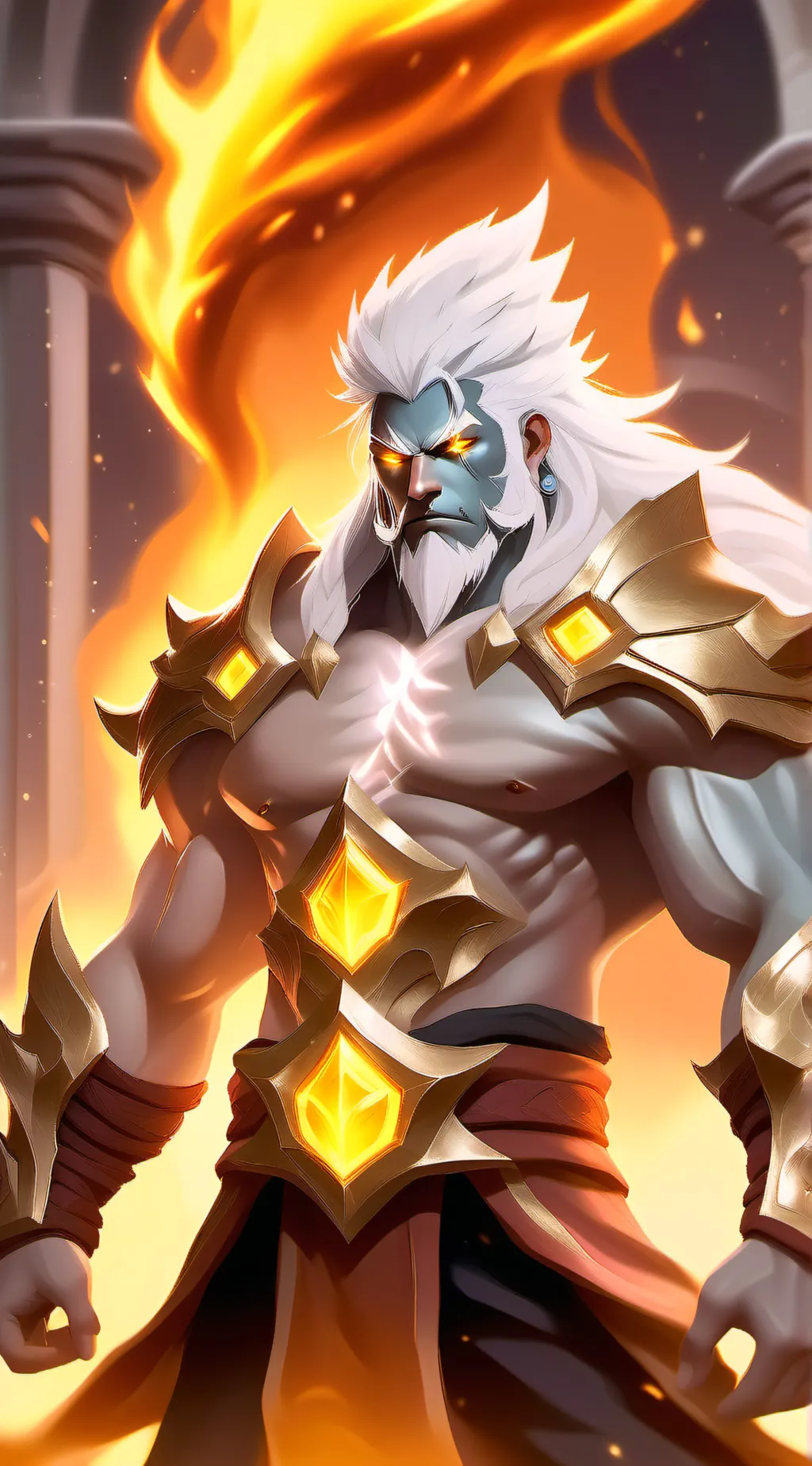 ai character: Baxia background