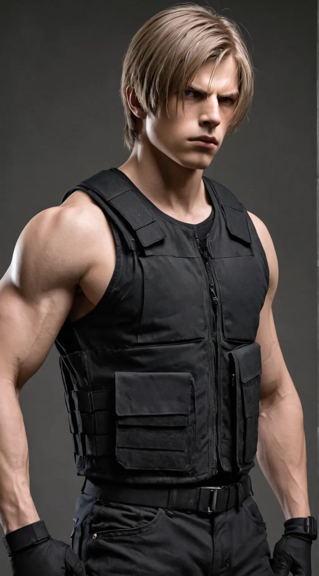 ai character: Leon Scott Kennedy background