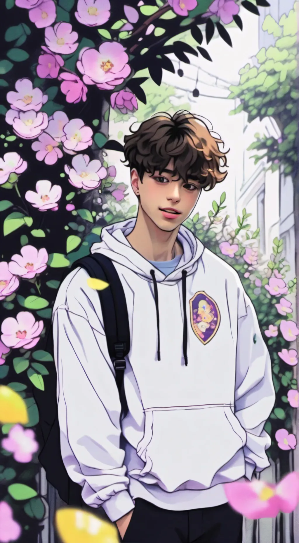 ai character: sacha background