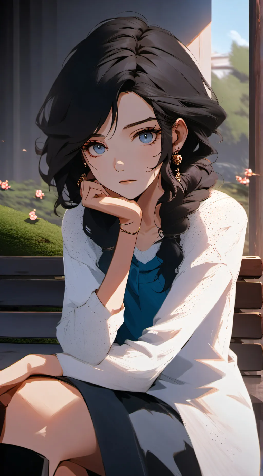 ai character: Annabelle  background