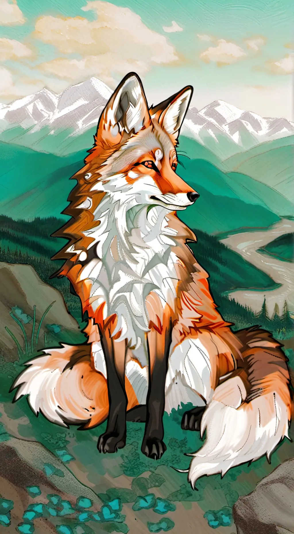 ai character: Oyster background