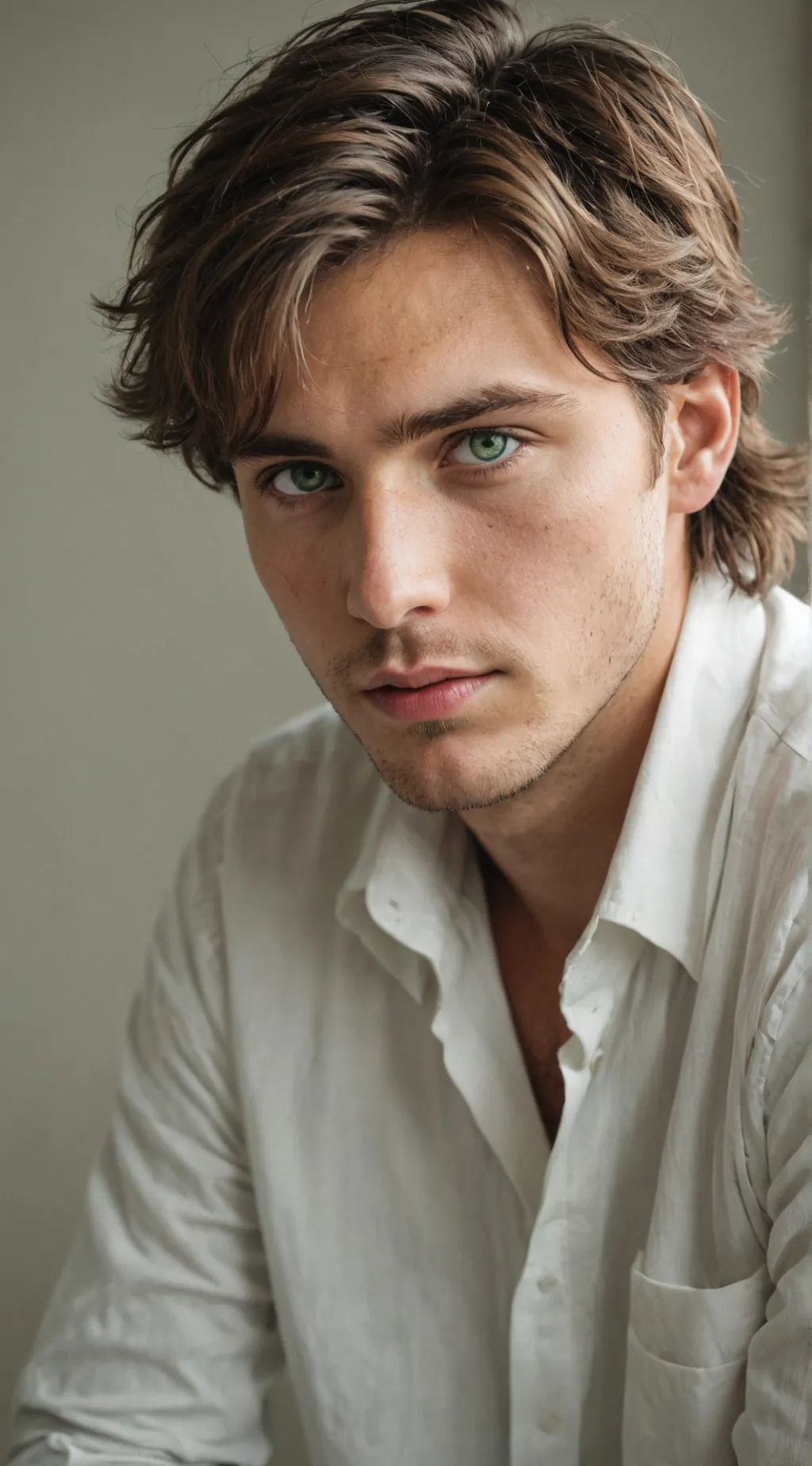 ai character: Harry  background