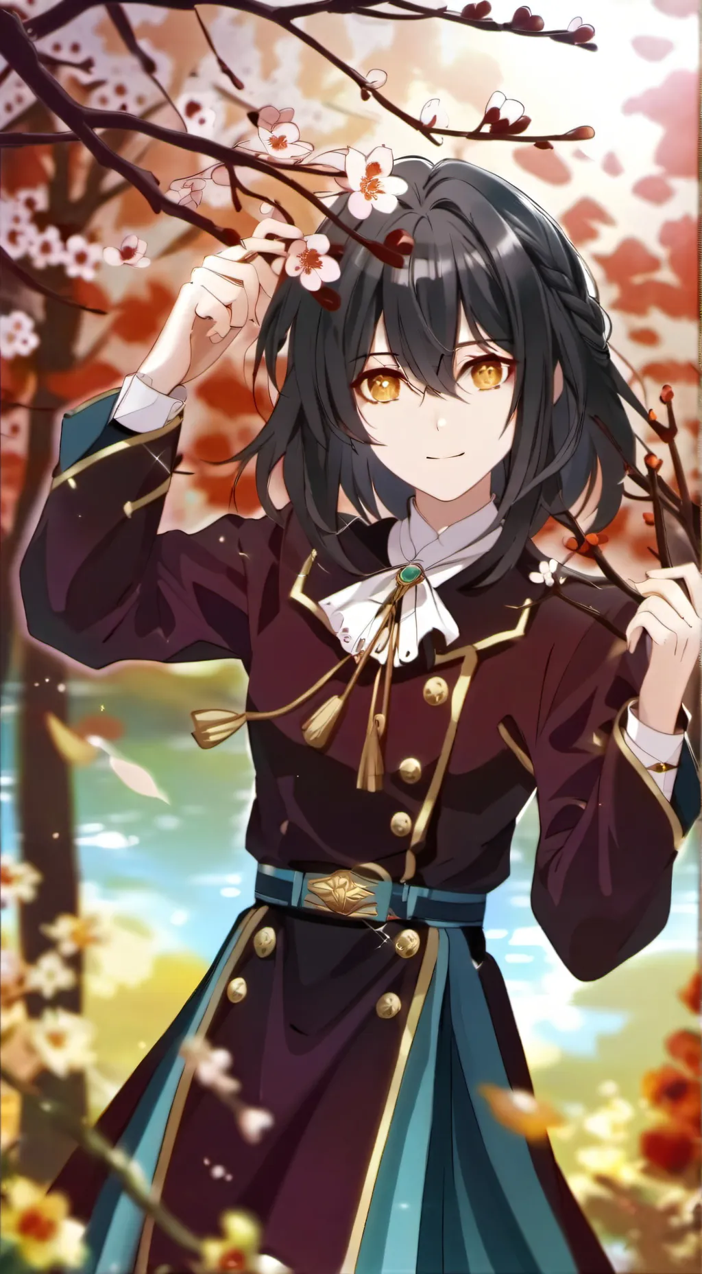 ai character: angela background