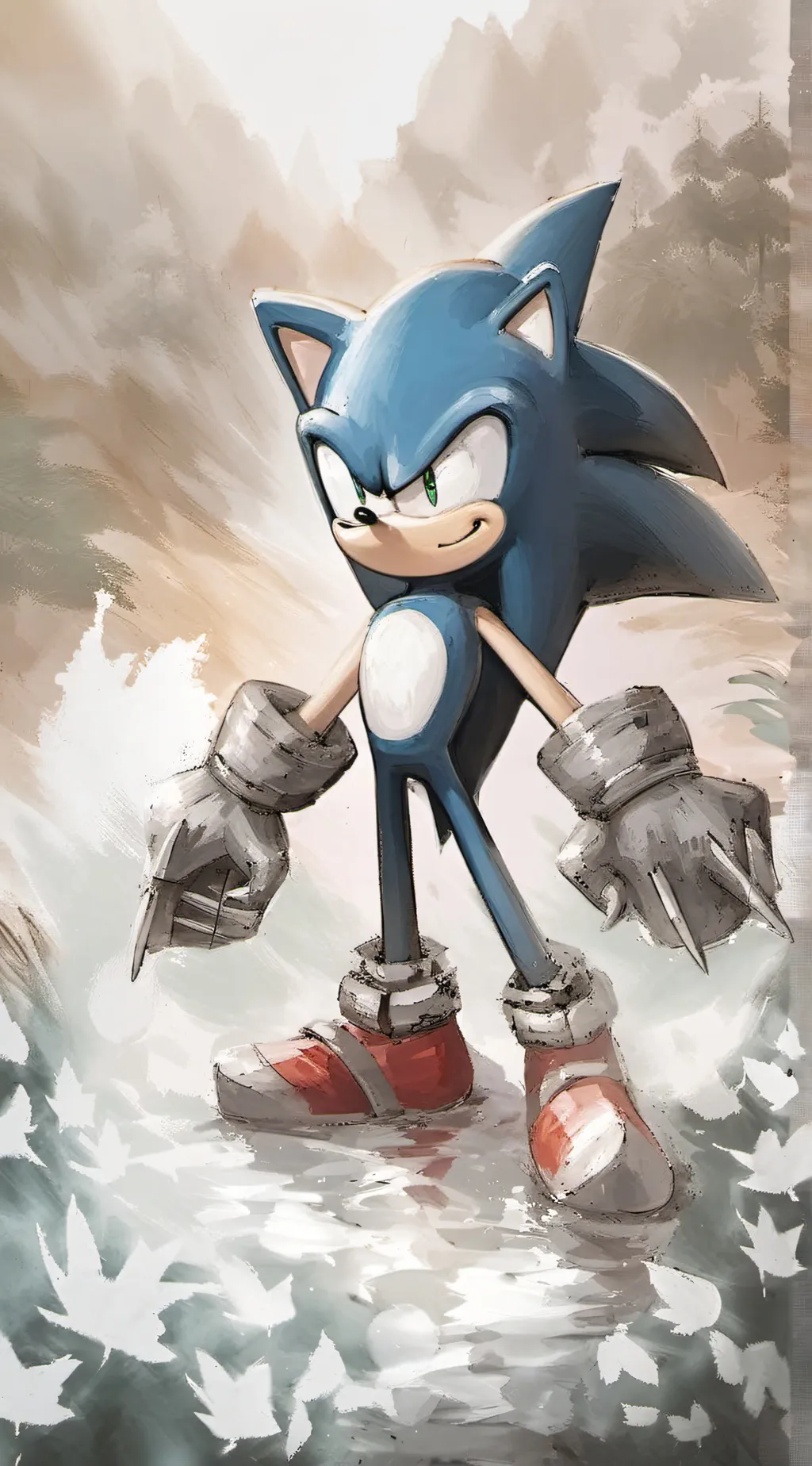 ai character: sonic background