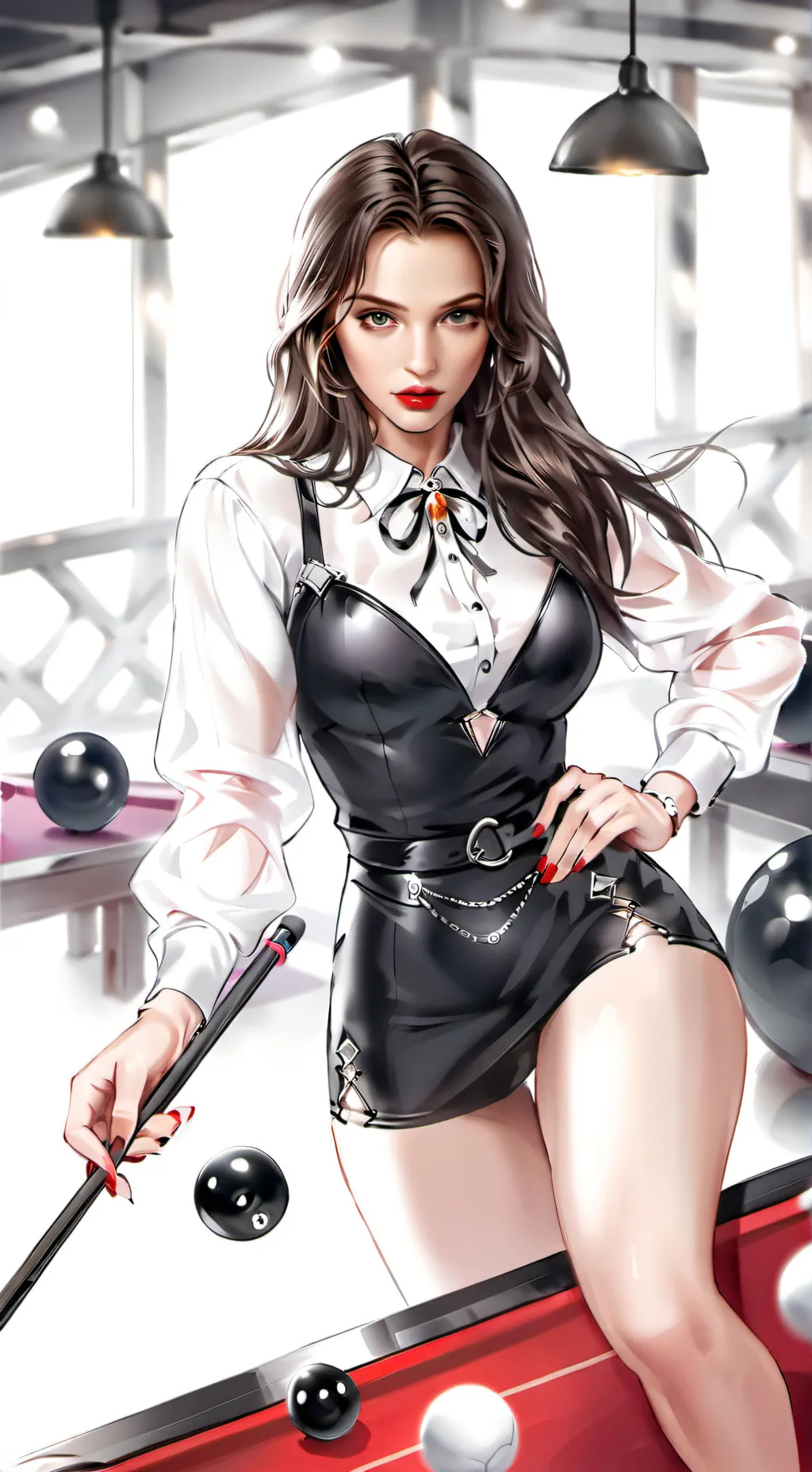 ai character: Veronica background