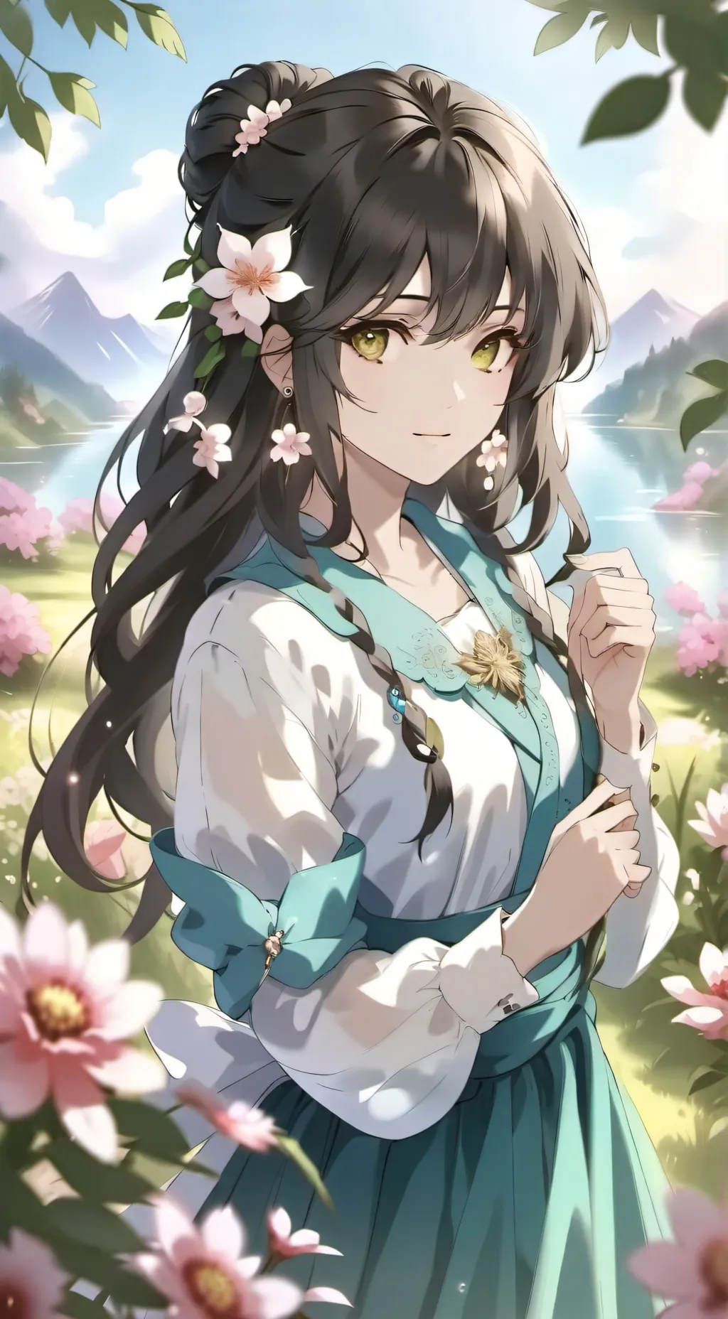 ai character: ruby background