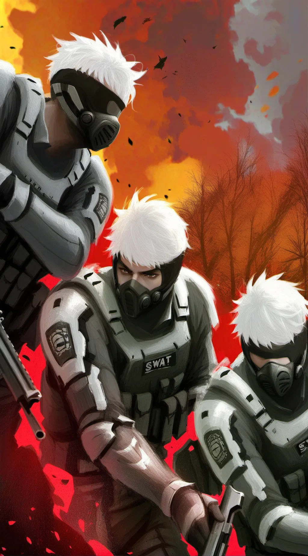 ai character: The SWAT team background