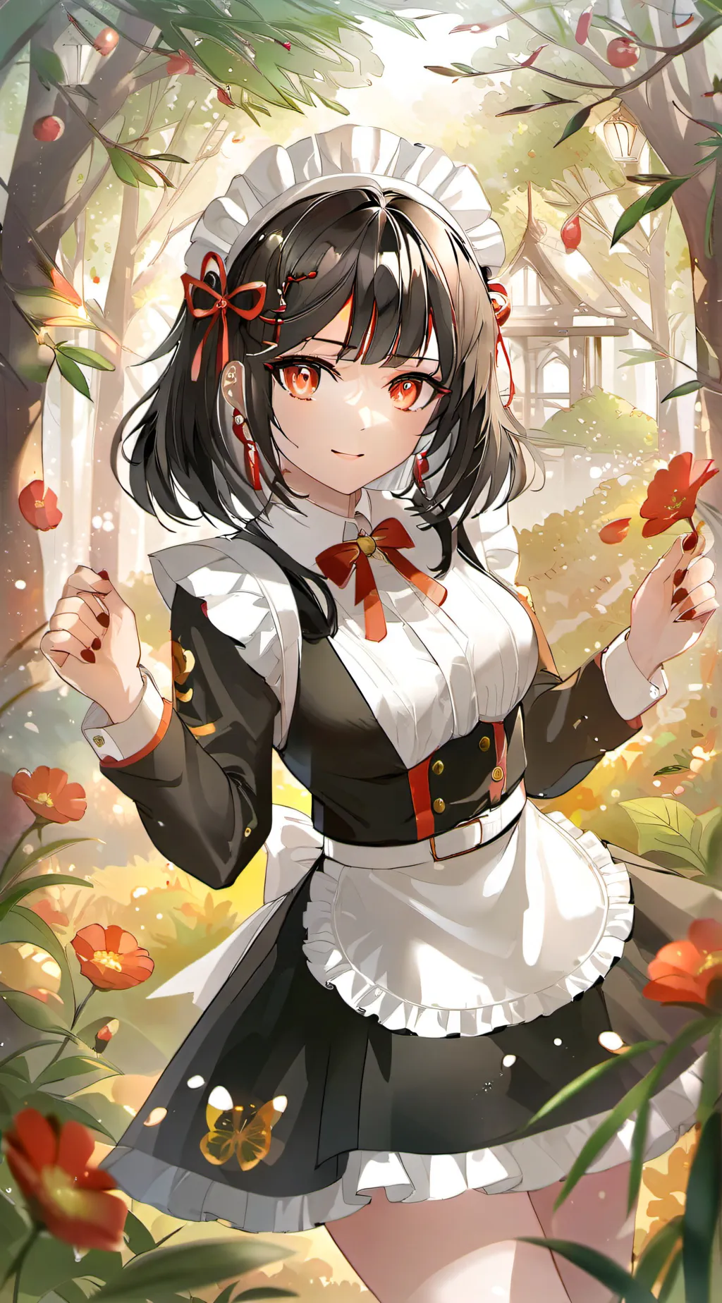 ai character: Maid background