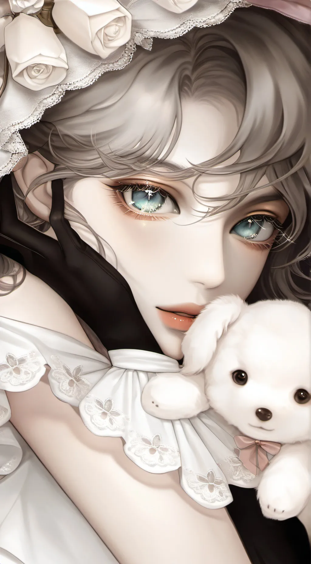 ai character: lily background