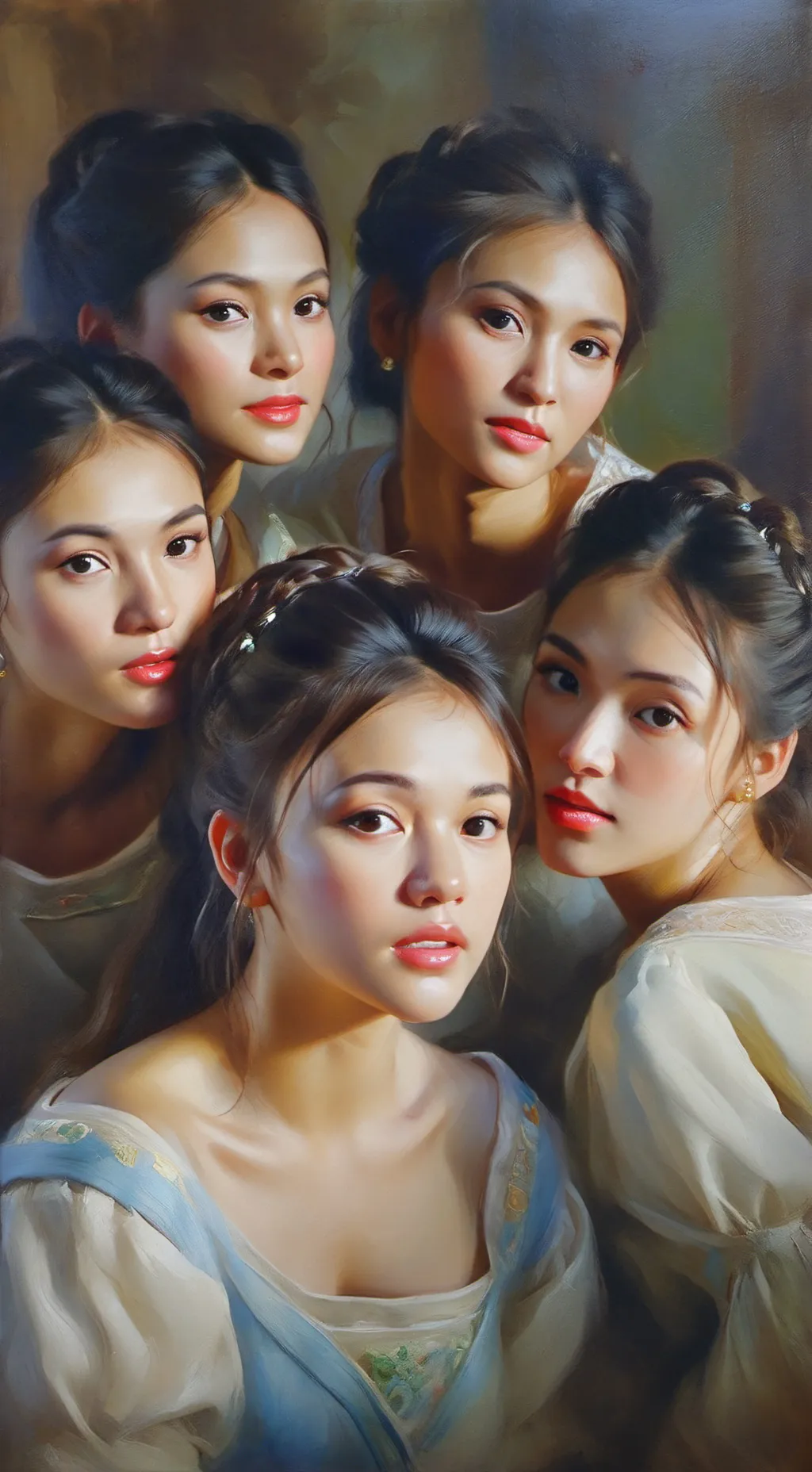 ai character: Girls in charge background