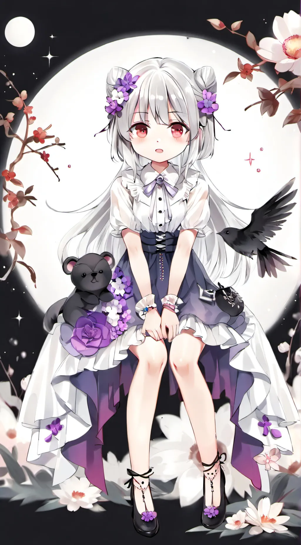ai character: Monna background