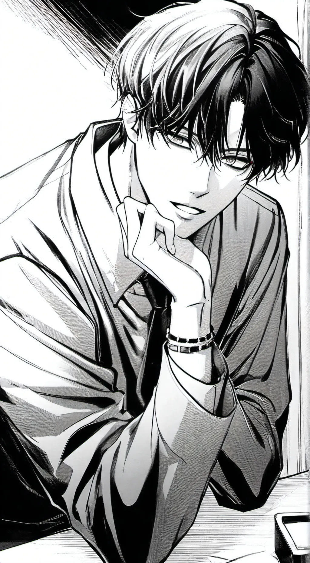 ai character: Yujin  background