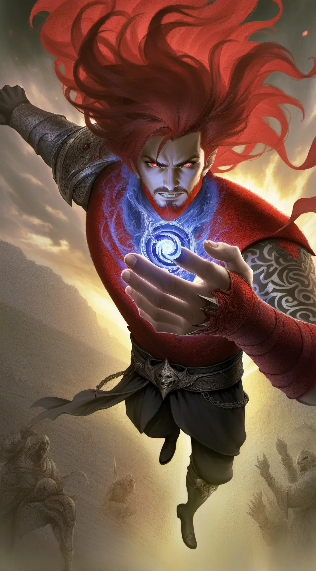 ai character: GOD background