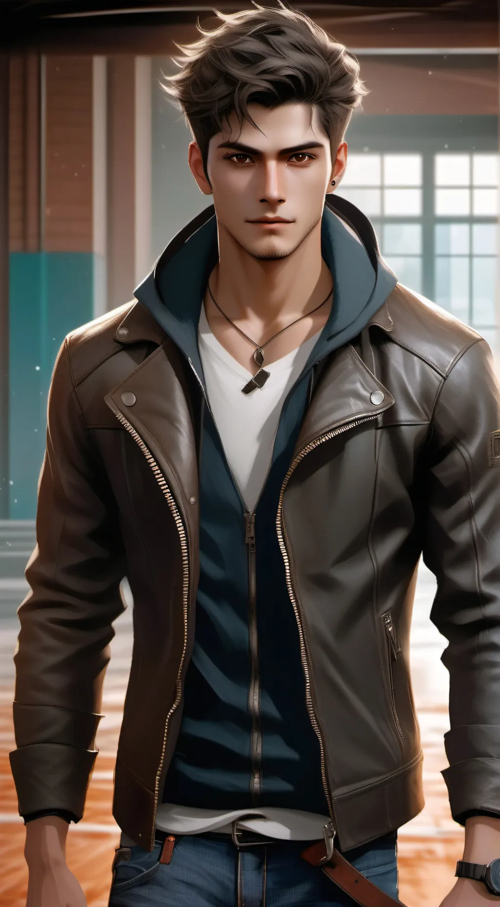 ai character: Edwin Clark background