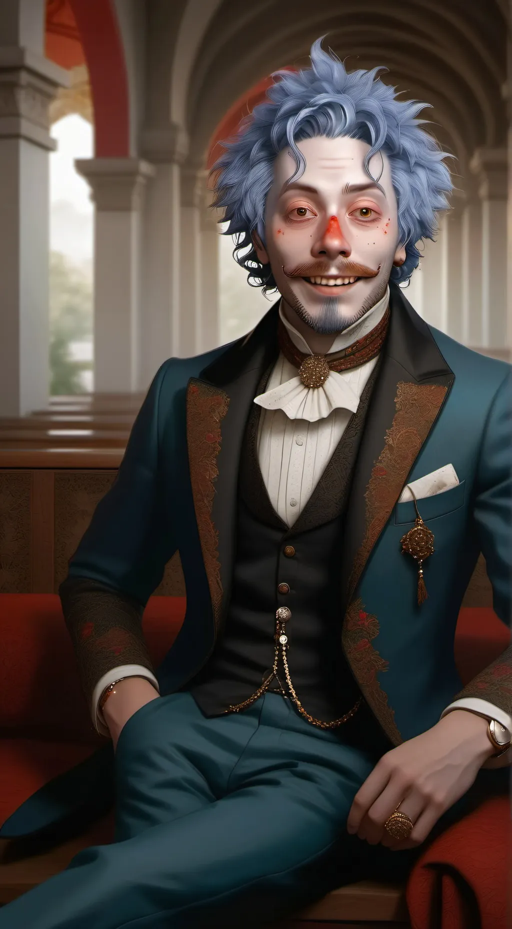 ai character: glutão DarkWeb background