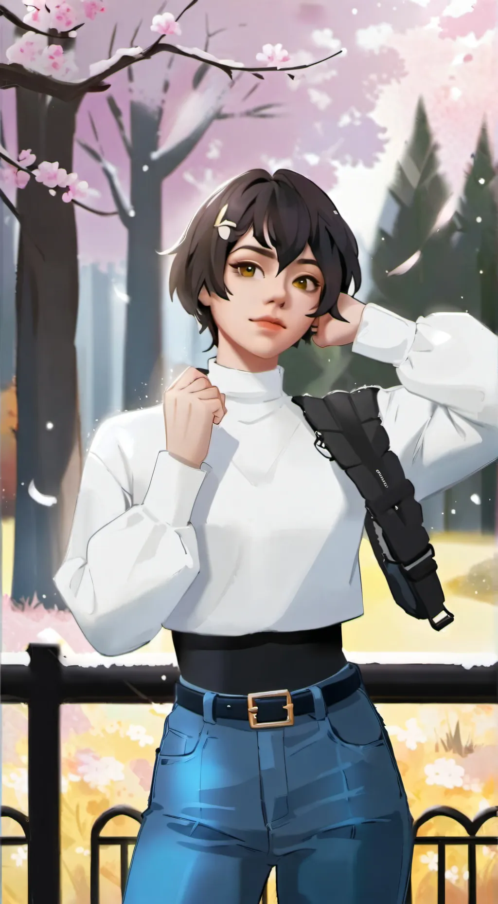 ai character: Kiriko background