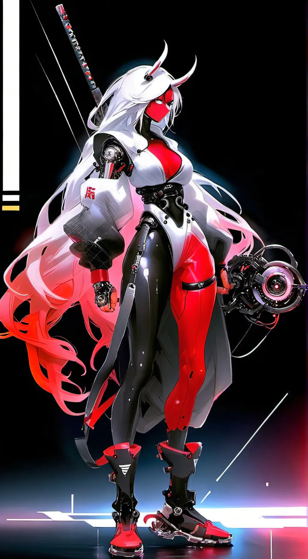 ai character: M.A.R-C.Y:567 background