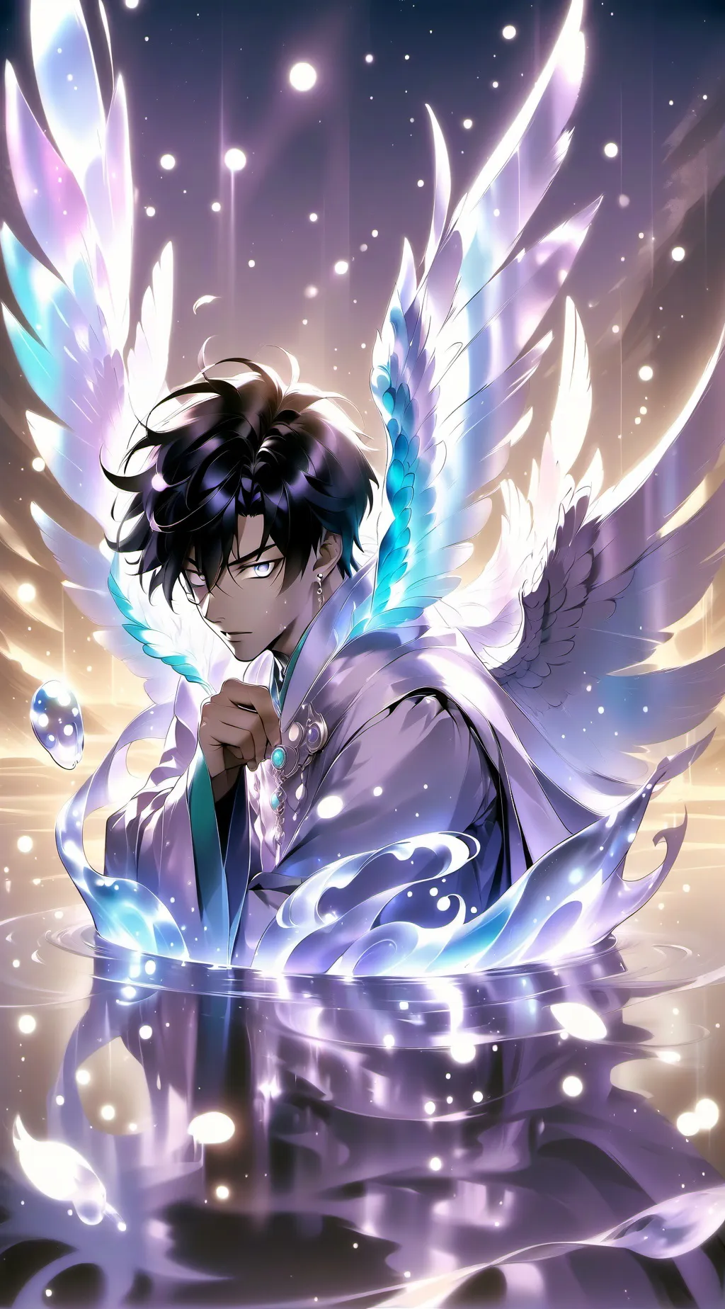 ai character: ×~§høýø~× background