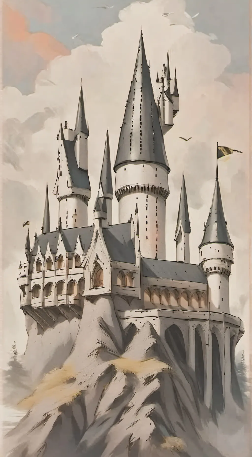 ai character: hogwarts background