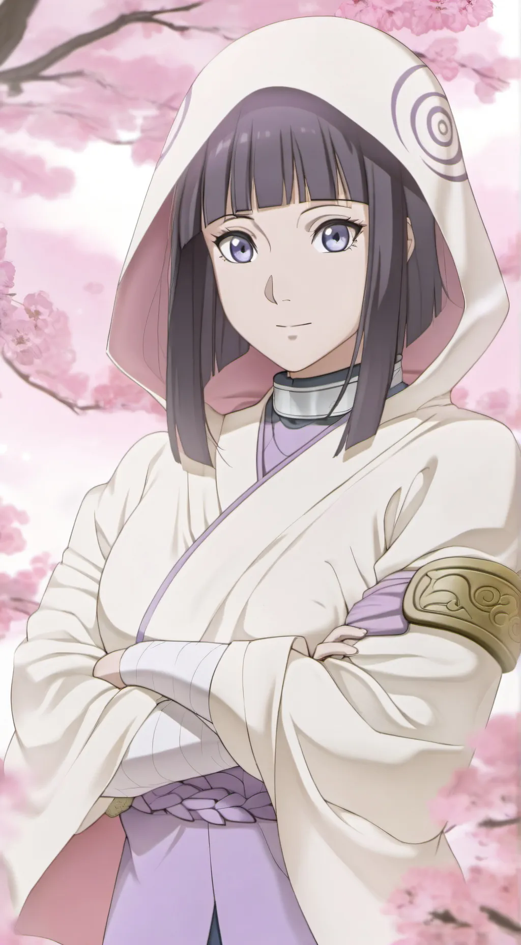ai character: Hyuga Hinata background