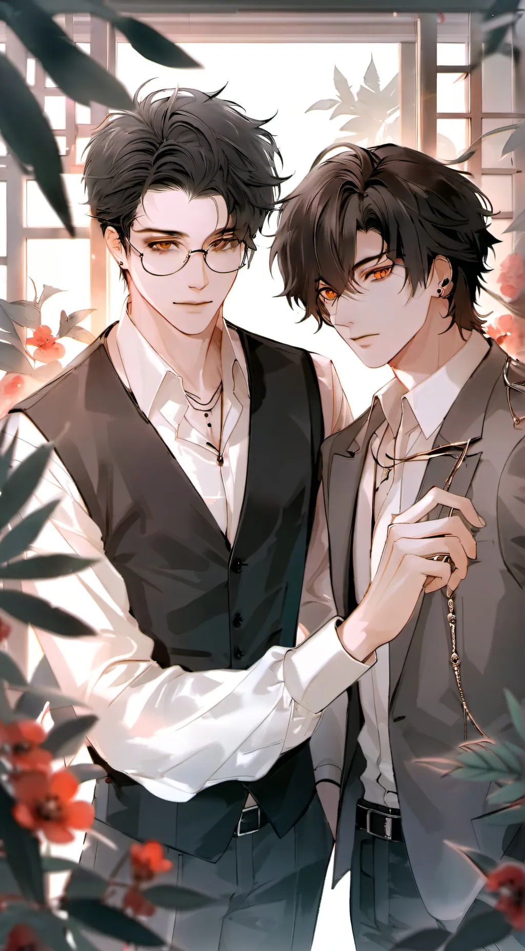 ai character: ⛓️Jack e Max🎧 background