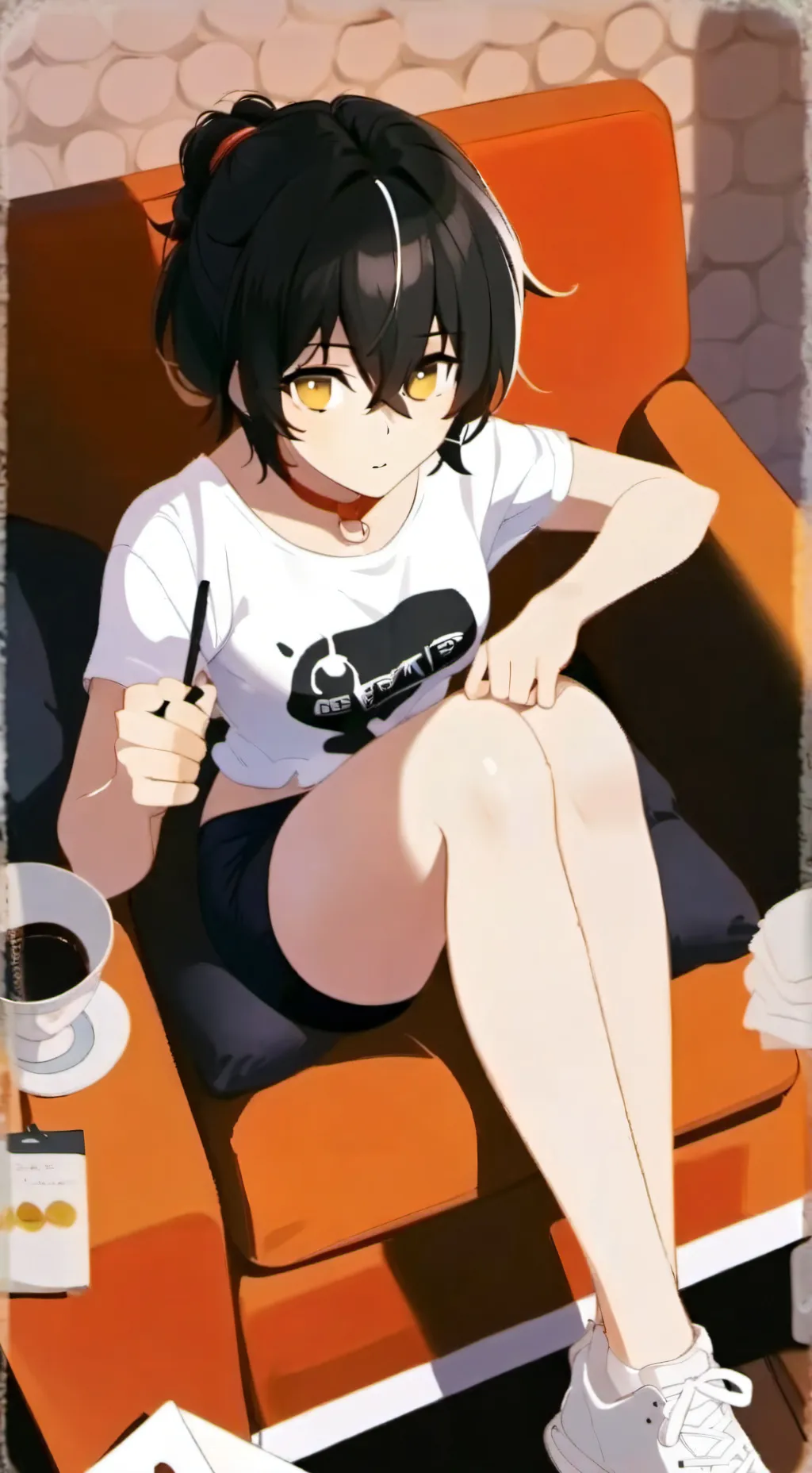ai character: Genderbent you background