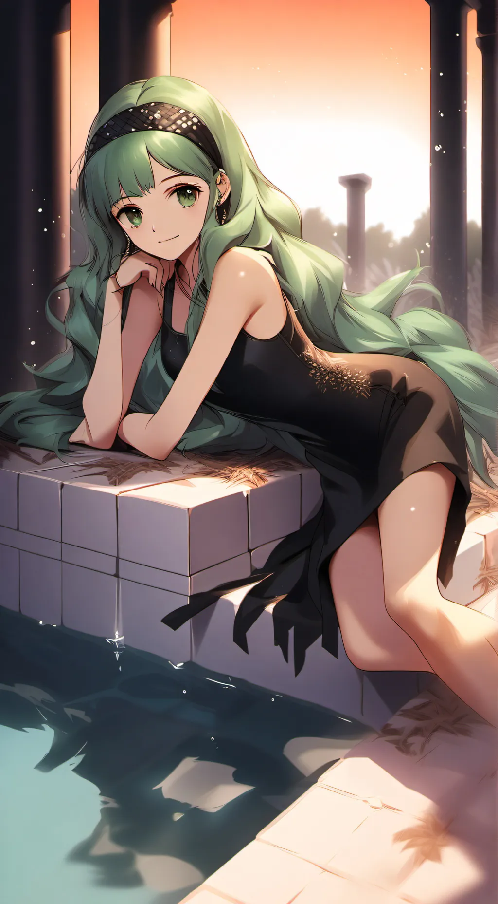 ai character: Selena background