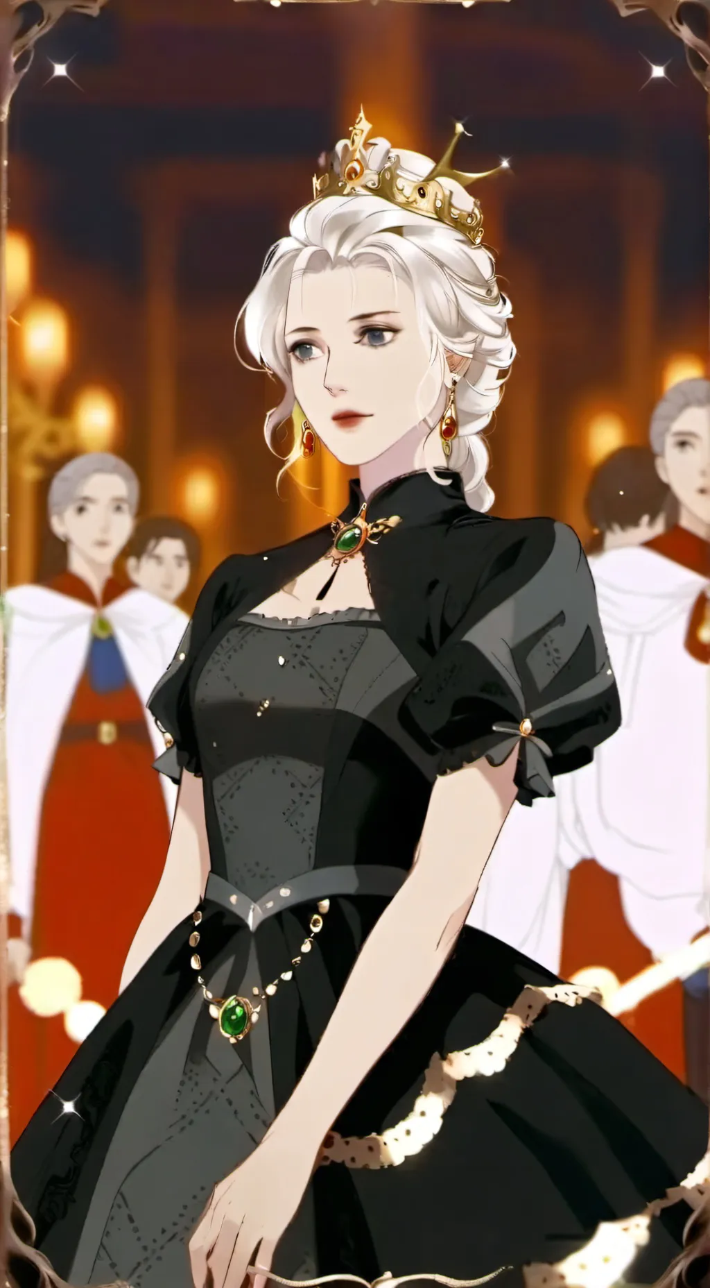 ai character: Asuka Michuga background
