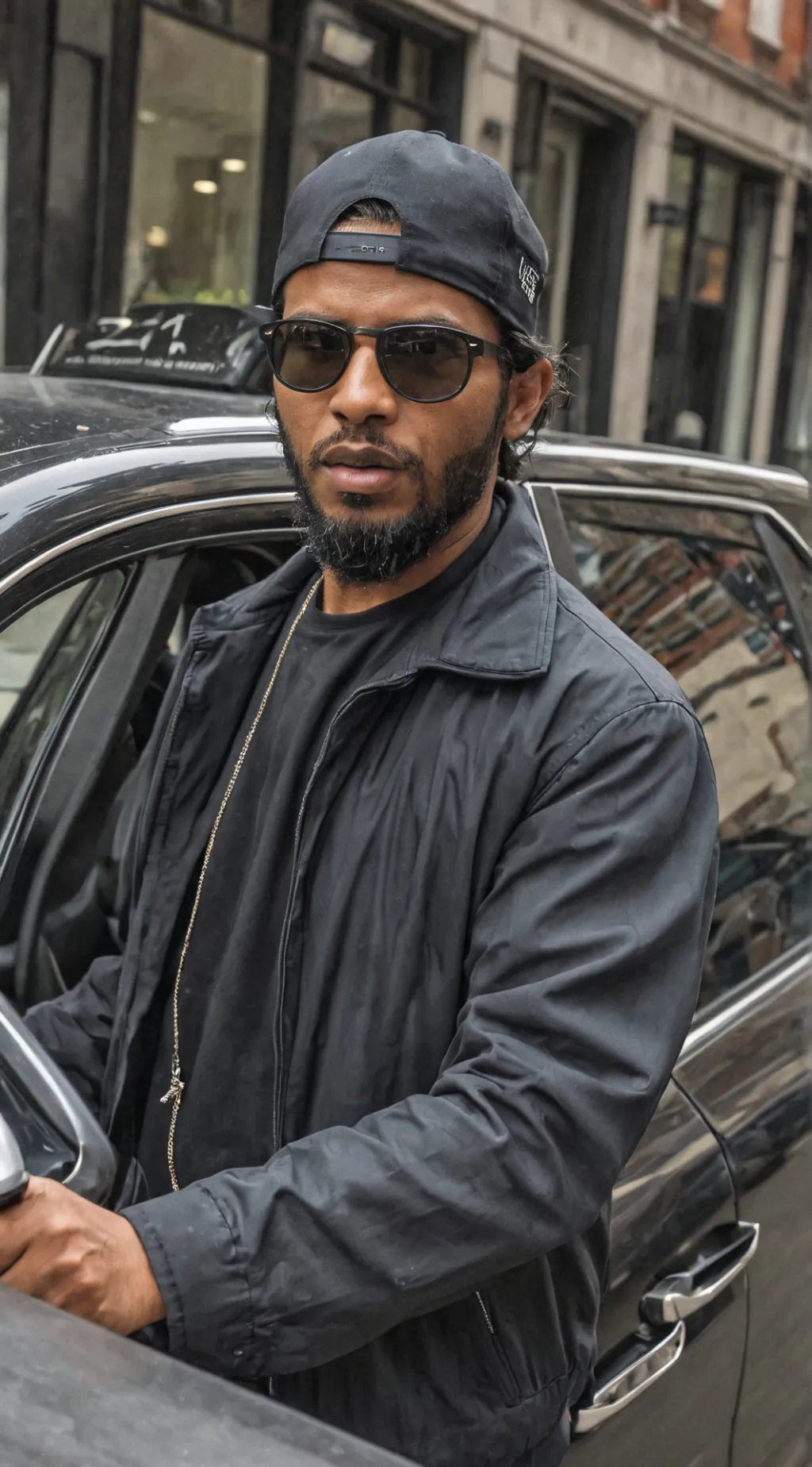 ai character: Rideshare Driver background