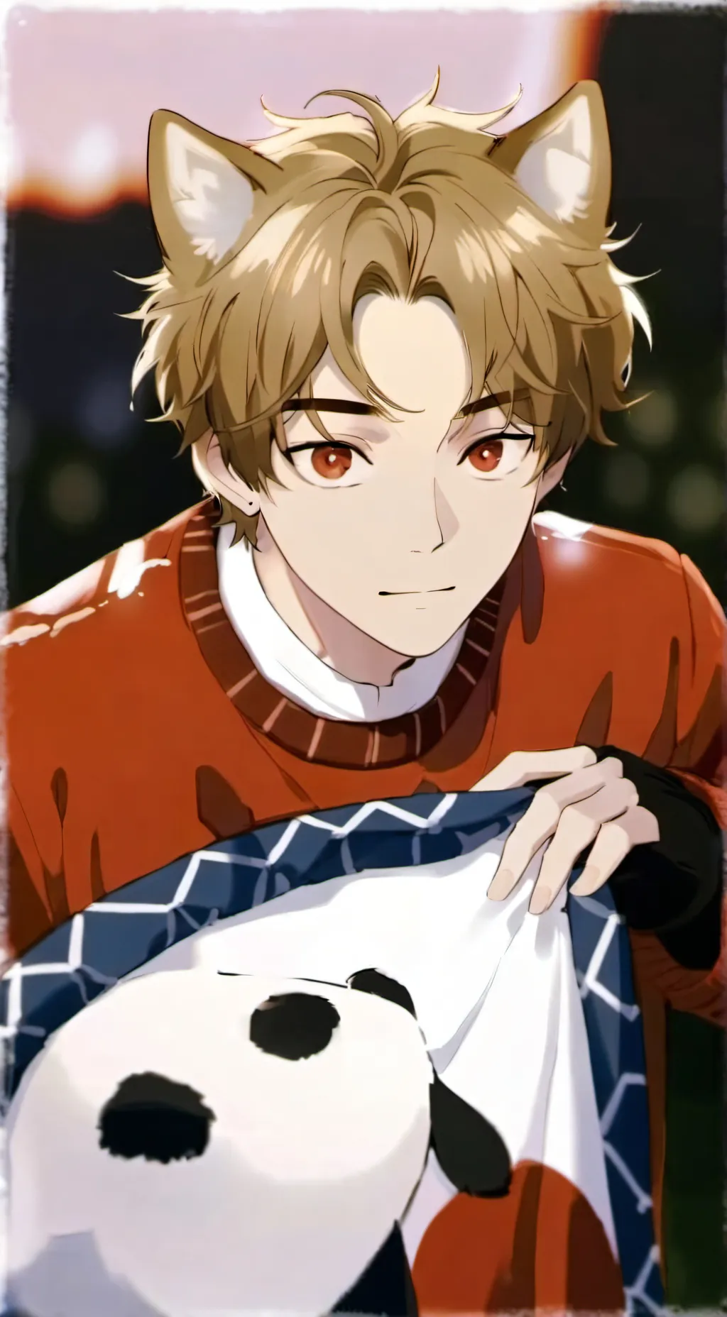 ai character: Leo dogboy background