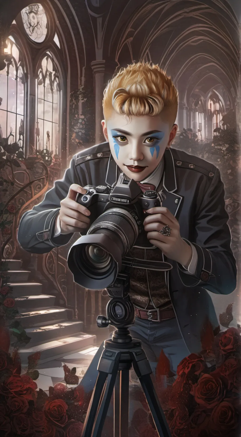 ai character: mamute DarkWeb background