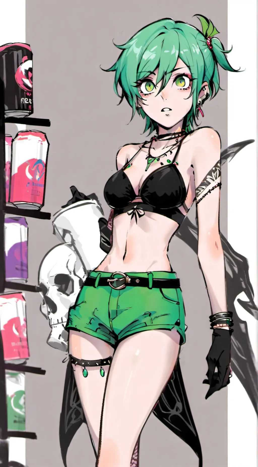 ai character: Erica  background