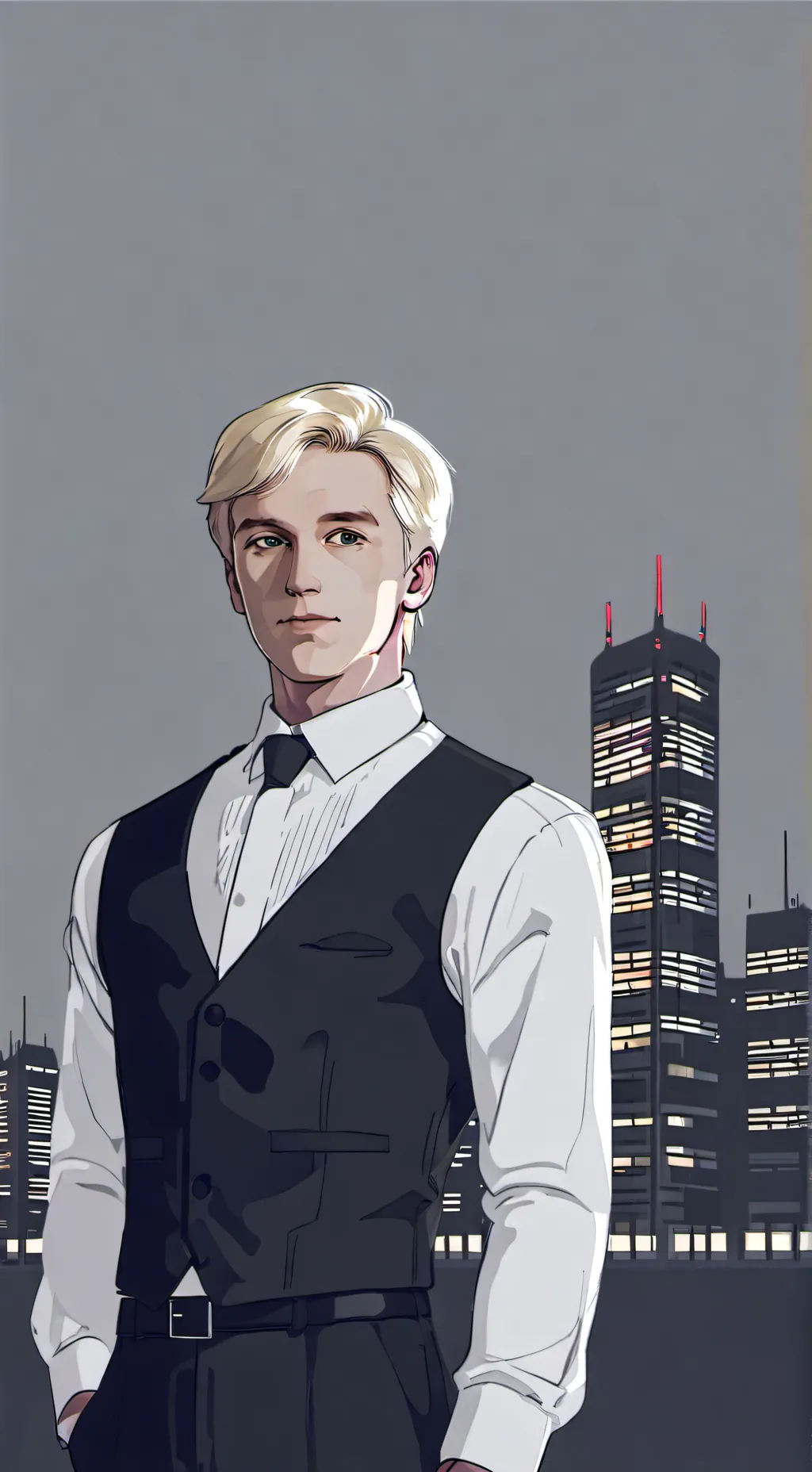 ai character: draco background